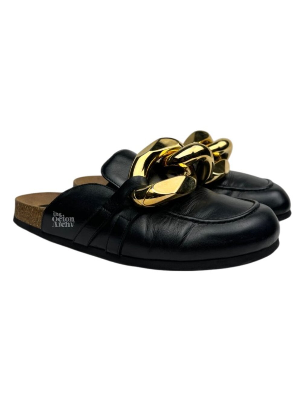 Men Size 44 JW Anderson Chain Loafer 'Black' AN35504A 12140 Pre-Owned